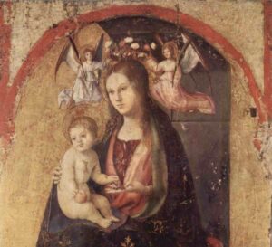 arte del Polittico di San Gregorio, capolavoro attribuito ad Antonello da Messina e originariamente composto da sei tavole. Nella fotografia sono visibili le tre tavole trafugate la sera del 15 agosto 2026 dal Museo Regionale “Maria Accascina” di Messina. Le due tavole laterali furono successivamente abbandonate dai ladri per strada e recuperate dalla Polizia, a breve distanza dal museo, grazie a una segnalazione. Foto Regione Siciliana, Assessorato BB.CC.