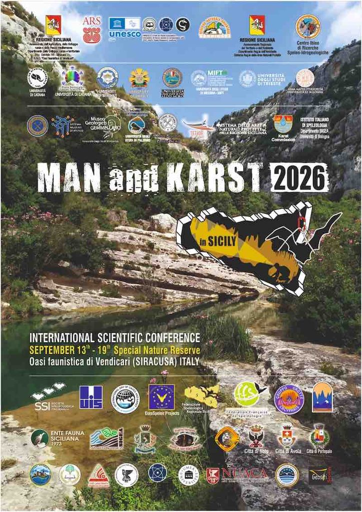 Locandina Man and Karst 2026