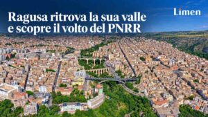 Ragusa, Il Parco Urbano di Cava Santa Domenica visto dall'alto. Foto V. Sottosanti / Archivio LIMEN